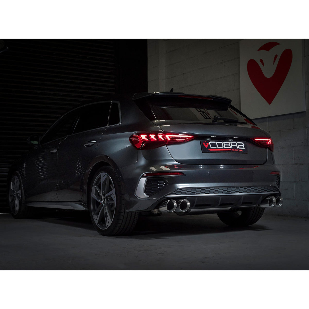 Diffuseur Arriere Audi A3 8P Sportback S3 Tuning