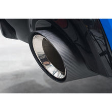 Load image into Gallery viewer, BMW M135i xDrive (F40) OEM Style M Performance Tips - Carbon Fibre Larger 4" Slip-on Replacement Tailpipes