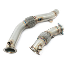 Load image into Gallery viewer, BMW M2 Competition 3" Primary De-Cat Downpipe Performance Exhaust