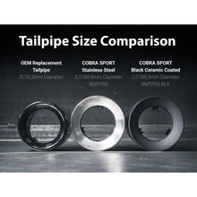 Load image into Gallery viewer, BMW 435i Exhaust Tailpipes - Larger 3.5" M Performance Tips - Replacement Slip-on OE Style