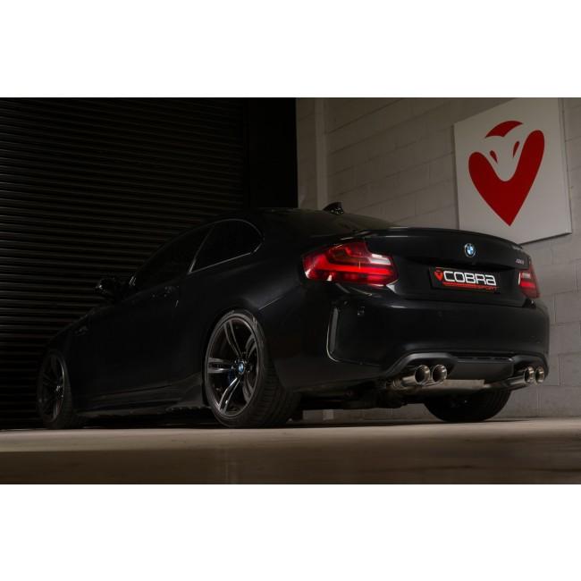 BMW M2 (F87) Coupe 3" Valved Cat Back Performance Exhaust