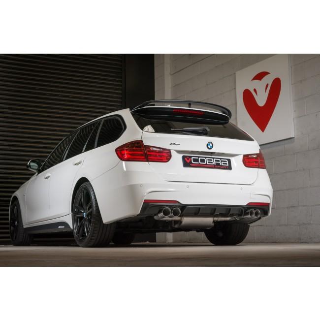 BMW 335D (F30/F31) Quad Exit M3 Style Exhaust Conversion