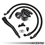 034 Motorsport - (MQB) Billet Catch Can Kit - Audi 8V S3 & Volkswagen Golf MK7R