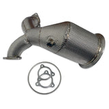 034Motorsport Stainless Steel Racing Catalyst for B9/B9.5 Audi S4 S5