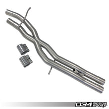 Load image into Gallery viewer, 034 Motorsport Res-X Resonator Delete X-Pipe Audi B9 S4 3.0 TFSI