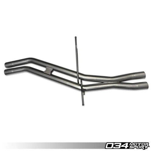 034 Motorsport Res-X Resonator Delete and X-Pipe Audi B8 B8.5 Q5 SQ5