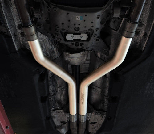 034 Motorsport Res-X Front Resonator Delete Audi B9 B9.5 S4 S5 3.0T