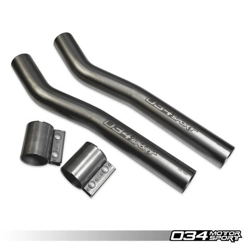 034 Motorsport Res-X Front Resonator Delete Audi B9 B9.5 SQ5 3.0T