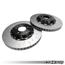 Load image into Gallery viewer, 034 Motorsport 2-piece 380mm Floating Front Brake Rotor Upgrade for BMW M2 M3 M4