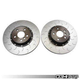 034 Motorsport 345mm 2-Piece Floating Rear Brake Rotor Upgrade - BMW G20 M340i