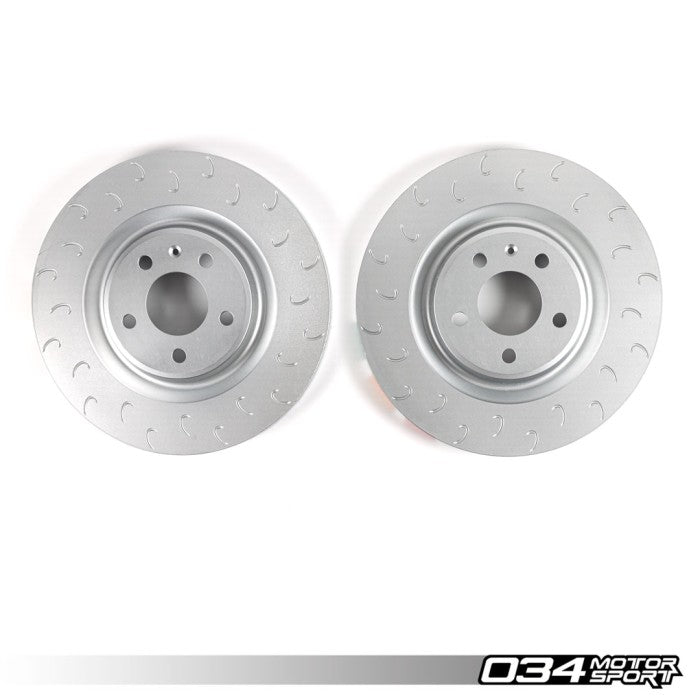034Motorsport 1-Piece Rear Brake Rotor for Audi B9 S4