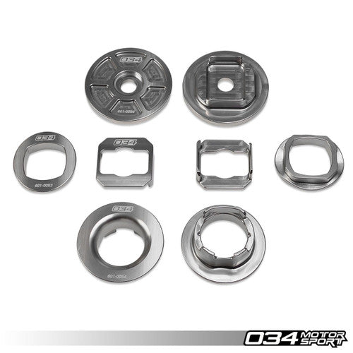 034 Motorsport Billet Aluminium Rear Subframe Insert Kit - BMW F2X/F3X