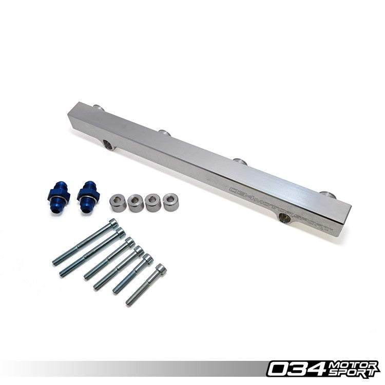 034Motorsport Billet Aluminium Fuel Rail for Audi/VW 1.8T 20V