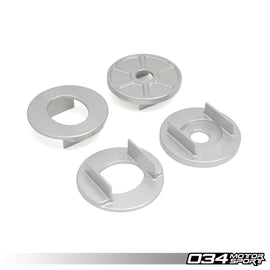 034Motorsport Billet Aluminium Rear Subframe Mount Insert Kit for Audi A4/A5 B8