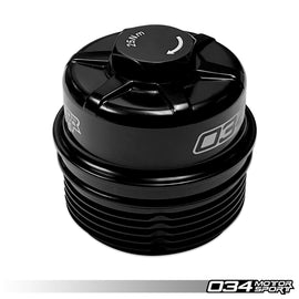 034Motorsport Billet Oil Filter Cap for Audi B9 EA839 2.9T/3.0T