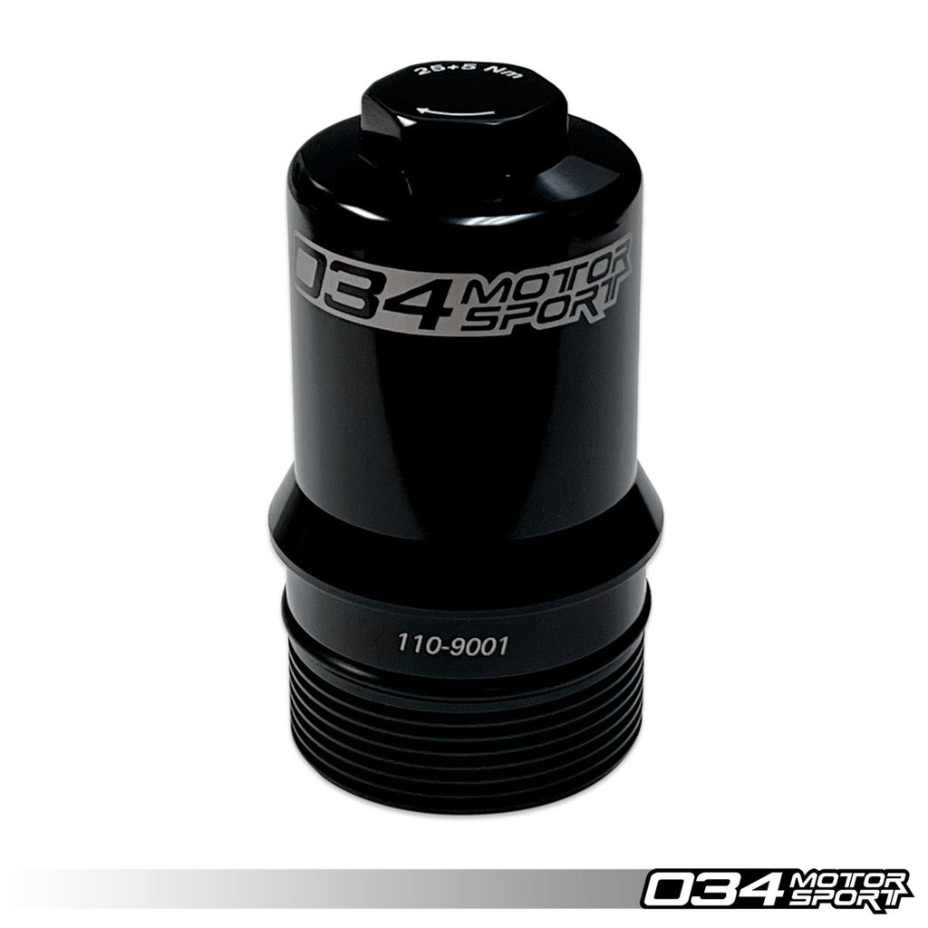 034Motorsport Billet Oil Filter Cap for EA888 Gen 3/4 2.0T engines