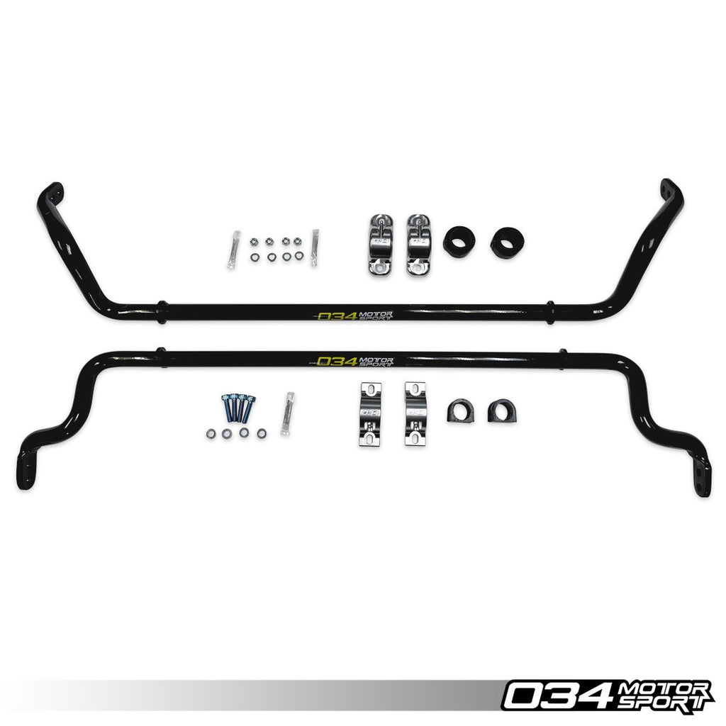 034Motorsport Front and Rear Sway Bar Kit for Audi B8 A4/S4/A5/S5