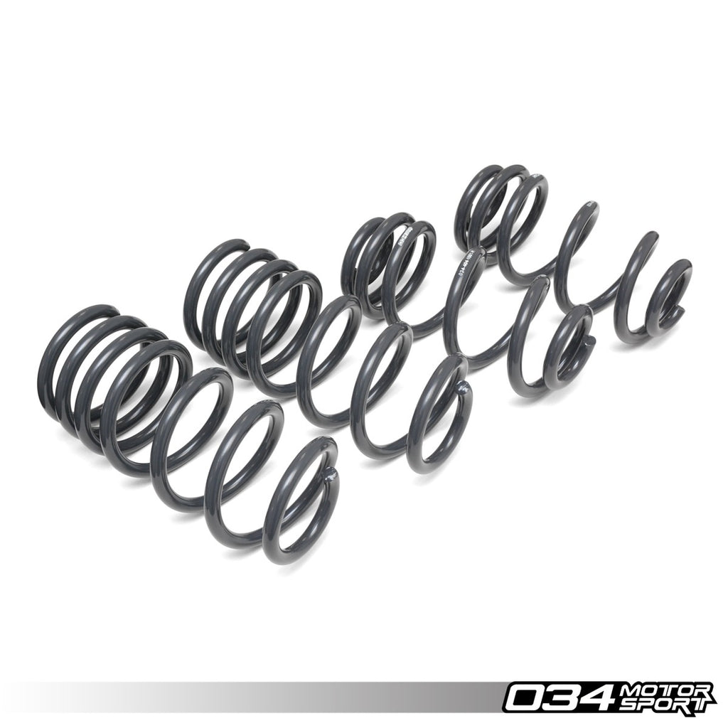 034Motorsport Dynamic+ Lowering Springs for B9 Audi A4/Allroad