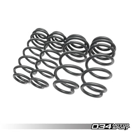 034Motorsport Dynamic+ Lowering Springs for Audi B8 S4 3.0 TFSI