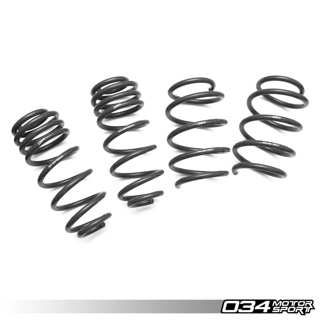 034Motorsport Dynamic+ Lowering Springs for VW Golf/GTI Mk7