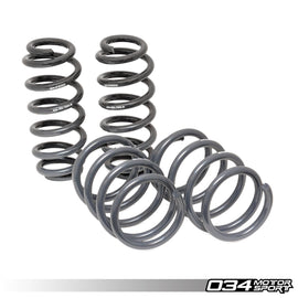034Motorsport Dynamic+ Lowering Springs for Audi 8V A3/S3