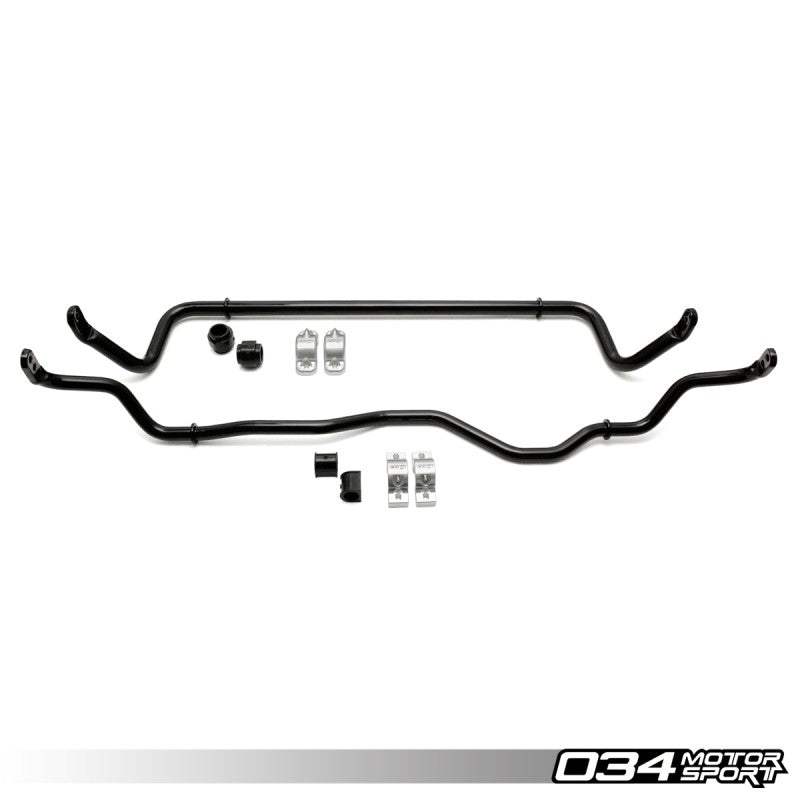 034Motorsport Front and Rear Sway Bar Kit for Audi B9 S4
