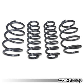 034Motorsport Dynamic+ Lowering Springs for Audi A3 8P