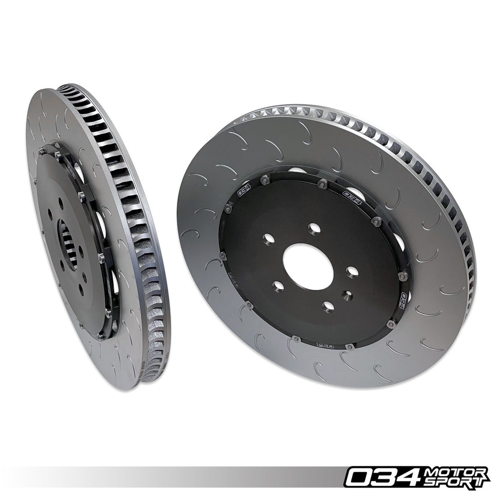 034Motorsport Floating Front Brake Rotor Kit for Audi TTRS 8S