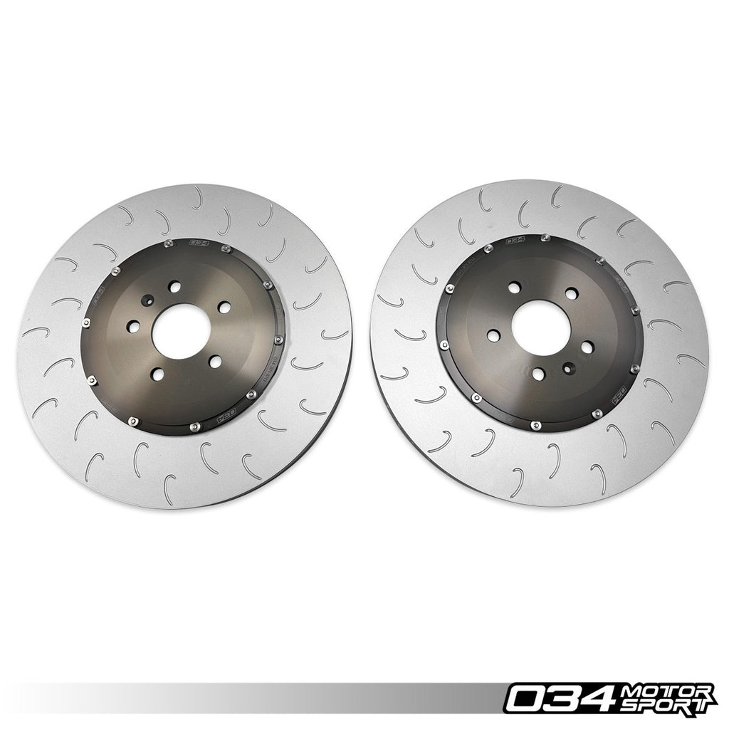 034Motorsport Floating Front Brake Rotor Kit for Audi S6 C7