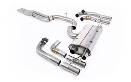80mm Non Resonated (Louder) OPF/GPF Back Exhaust System For Audi RS3 8Y Saloon/Sedan