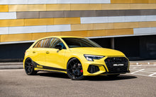 Load image into Gallery viewer, Audi S3 8Y Sportback GPF models - 80mm Resonated Cat-Back Exhaust System with Titanium Trims - EC Approved
