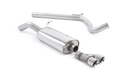 Audi A1 TFSI/VW Polo GTI 1.4 ACT/DSG - Non-Resonated (Louder) Cat-Back Exhaust System with Polished Trims