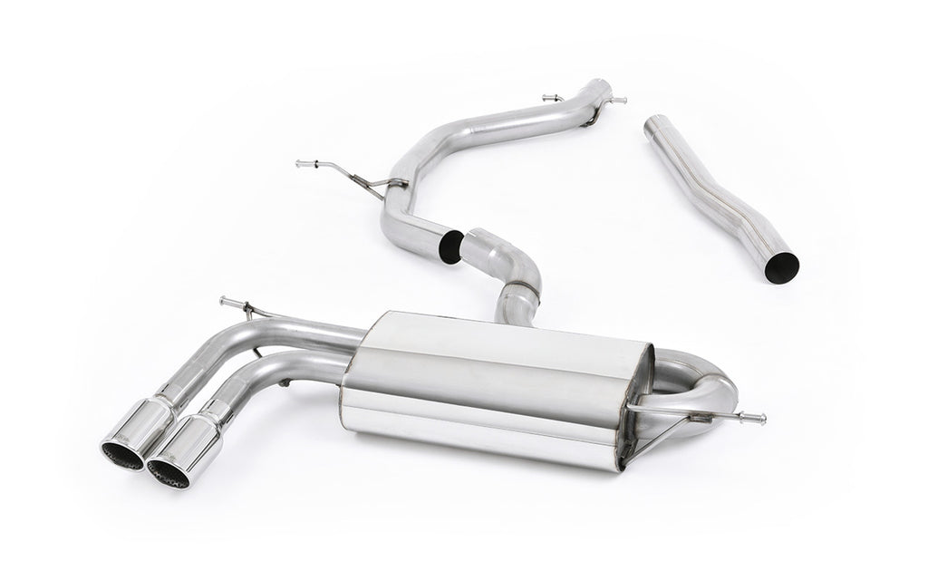Audi A3/Seat Leon 2.0 TDI - DPF-Back Exhaust System with Polished Trims