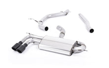 Load image into Gallery viewer, Audi A3/VW Golf GTD/Scirocco GT - TDI 2.0 170PS - DPF-Back Exhaust System with Cerakote Black Trims