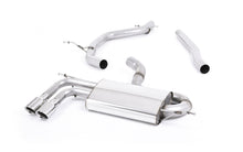 Load image into Gallery viewer, Audi A3 1.8 TSI - Non-Resonated (Louder) Cat-Back Exhaust System with Polished Trims