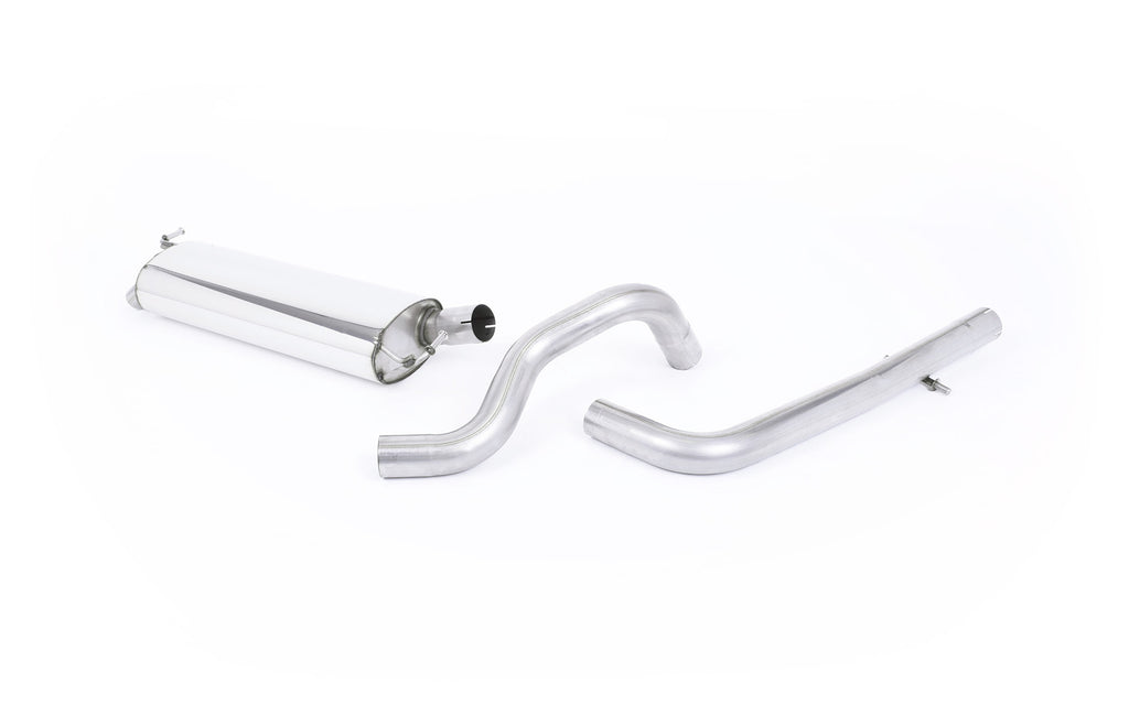 Audi A3 1.9 TDI - Non-Resonated (Louder) Cat-Back Exhaust System - Uses OE Trims