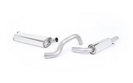 Audi A3 1.9 TDI - Resonated (Quieter) Cat-Back Exhaust System - Uses OE Trims