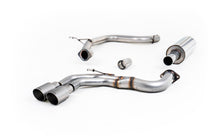 Load image into Gallery viewer, Audi A3 2.0 TDI MQB - Resonated (Quieter) Cat-Back Exhaust System with Titanium Trims