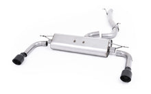 Load image into Gallery viewer, Audi A3 2.0 TFSI 8V (US only) - Non-Resonated (Louder) Cat-Back Exhaust System with Cerakote Black Trims