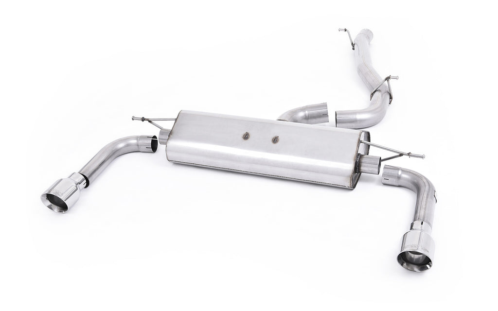Audi A3 2.0 TFSI 8V (US only) - Non-Resonated (Louder) Cat-Back Exhaust System with Polished Trims