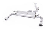 Audi A3 2.0 TFSI 8V (US only) - Non-Resonated (Louder) Cat-Back Exhaust System with Polished Trims