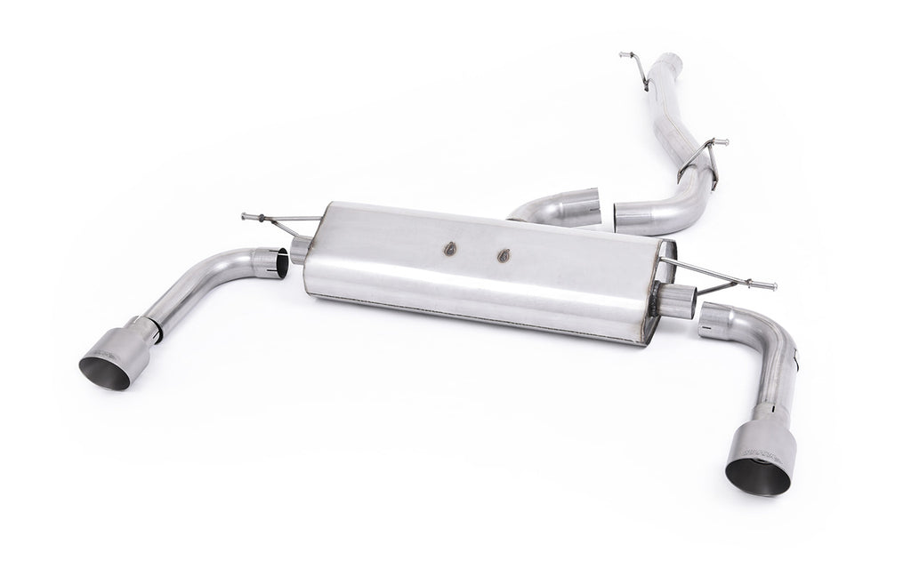 Audi A3 2.0 TFSI 8V (US only) - Non-Resonated (Louder) Cat-Back Exhaust System with Titanium Trims