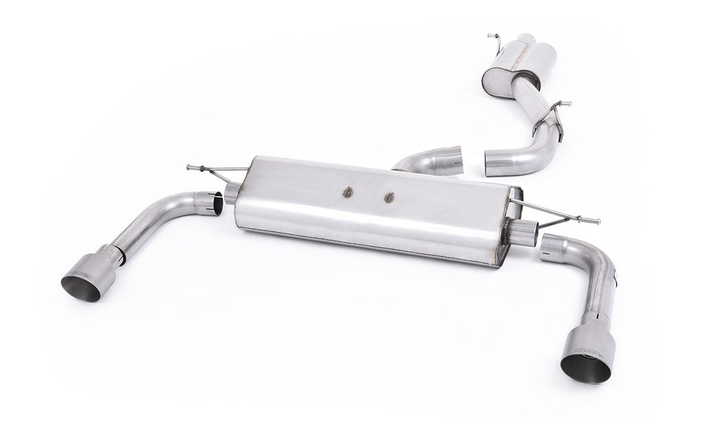 Audi A3 2.0 TFSI 8V (US only) - Resonated (Quieter) Cat-Back Exhaust System with Titanium Tips