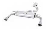 Audi A3 2.0 TFSI 8V (US only) - Resonated (Quieter) Cat-Back Exhaust System with Titanium Tips