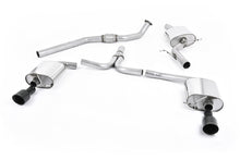 Load image into Gallery viewer, Audi A4 2.0 B8 (Tiptronic)/Audi A5 (Multitronic) S line - Cat-Back Exhaust System with  Dual-outlet Cerakote Black Trims