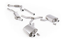 Load image into Gallery viewer, Audi A4 2.0 B9.5 Quattro - Road+ Part-Resonated Cat-back - Fit to OE Outlets on Rear Diffuser (No Tips)