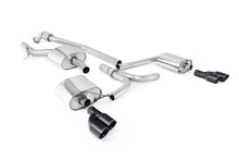 Load image into Gallery viewer, Audi A5 2.0 TFSI - Cat-Back Exhaust System with Cerakote Black Quad Outlet Trims