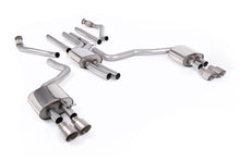 Load image into Gallery viewer, Audi A6 3.0 TFSI C7.5 - Resonated Cat Back with Brushed Titanium Trims
