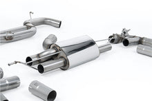 Load image into Gallery viewer, Audi RS3 8V - 80MM Race Non-Resonated (Loudest) Cat-Back Exhaust System with Polished Trims