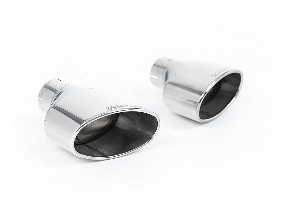 Audi RS3 8V - 80MM Race Non-Resonated (Loudest) Cat-Back Exhaust System with Polished Trims